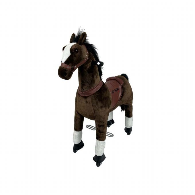 Mørkebrun Hest Ride-On