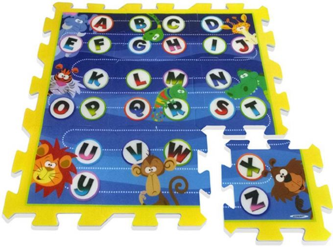 Play floor with animals from the jungle version 1