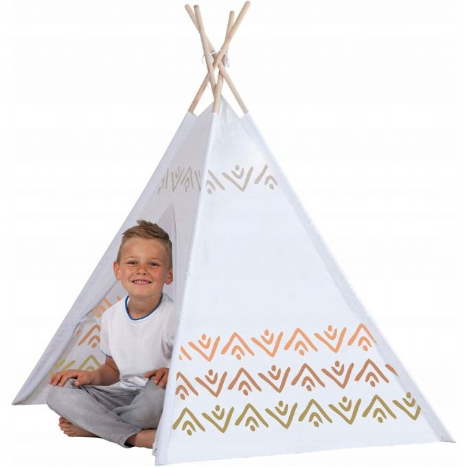 Tipi tent gray and brown version 2