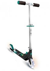 Potkulauta, jossa LED-valot renkaissa