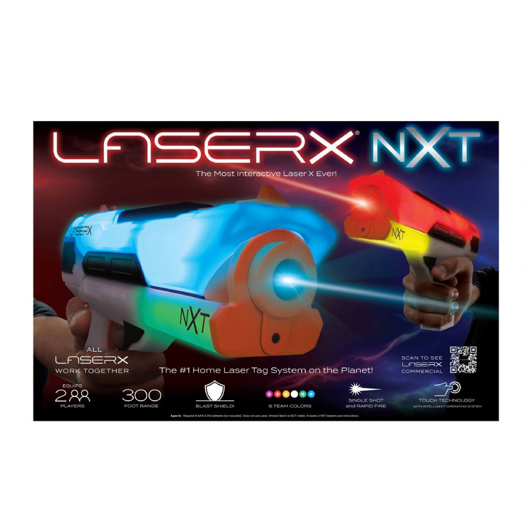 LaserX, NXT Blasters 2 stk. Gevær og pistoler 877289