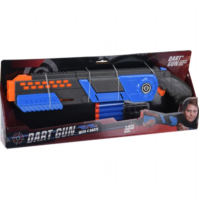 Dart Gun with 4 Darts - Blue version 2