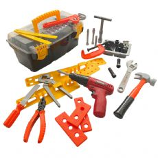Toolbox with 35 parts