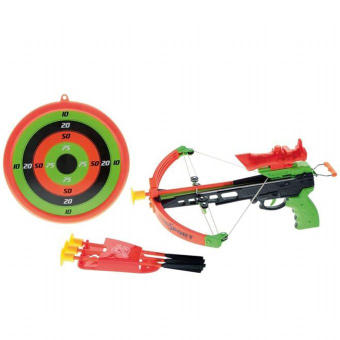 Crossbow with shooting disc version 1
