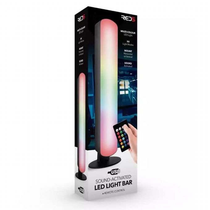 Lydflsom LED-lampe USB version 2