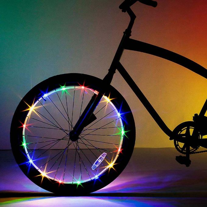 Multifarvet Lys til Cykel - Tilbehør Børnecykel 912170 Shop