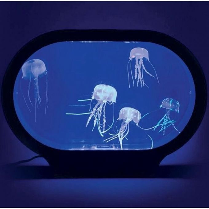 Lamp with realistic jellyfish version 2