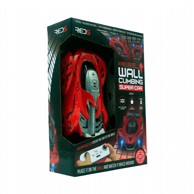 Veggklatringssuperbil RØD version 2