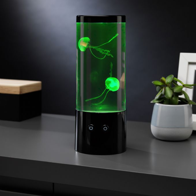 Rund vandmandslampe (batteri og USB) version 3