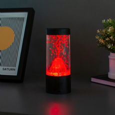 Rund Vulcan-lampe med batteri og USB