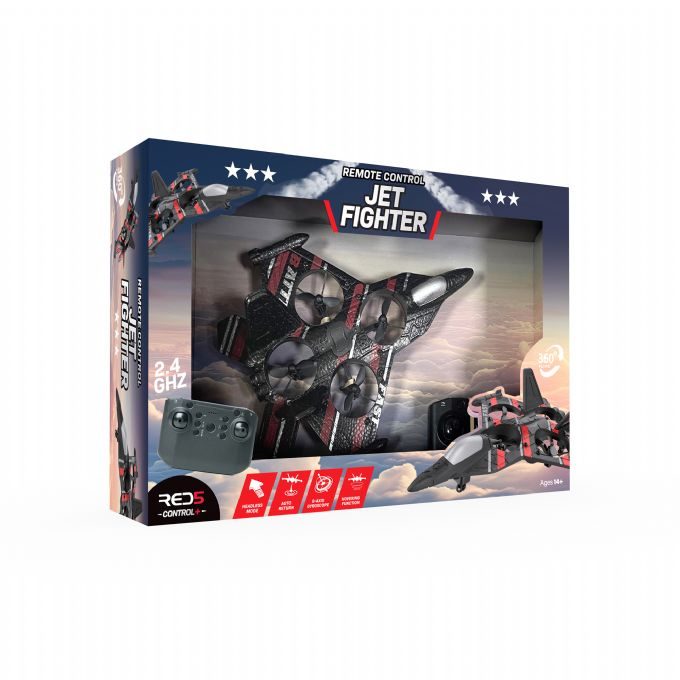 Fjernstyrt jagerfly R�d version 2