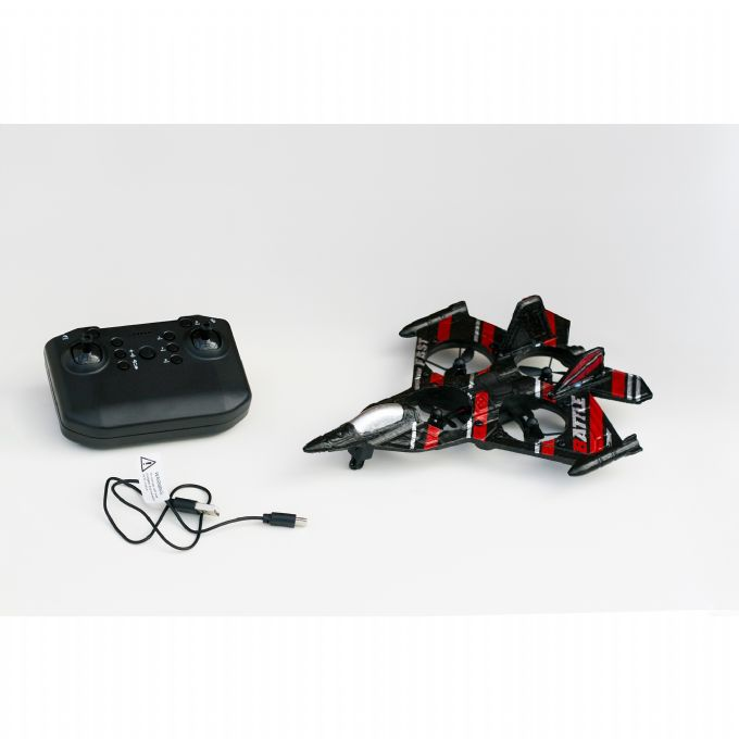 Fjernstyrt jagerfly R�d version 4