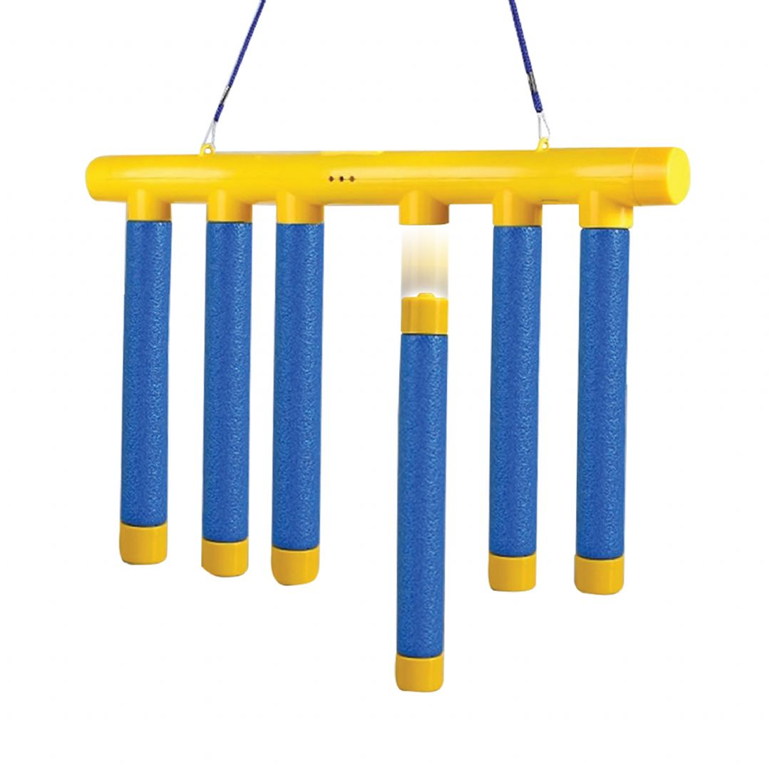 Reaktionsspil med faldende pinde