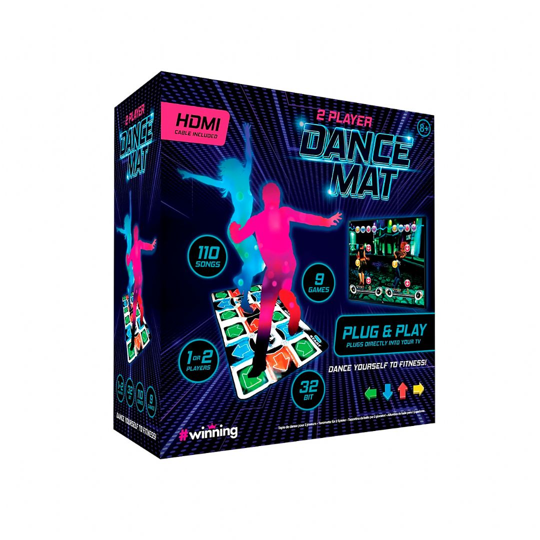 Interaktiv Dansemåtte - two player