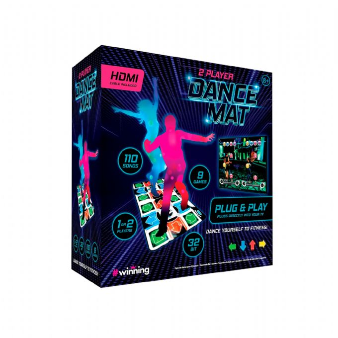 Interaktiv dansematte – to spillere version 1