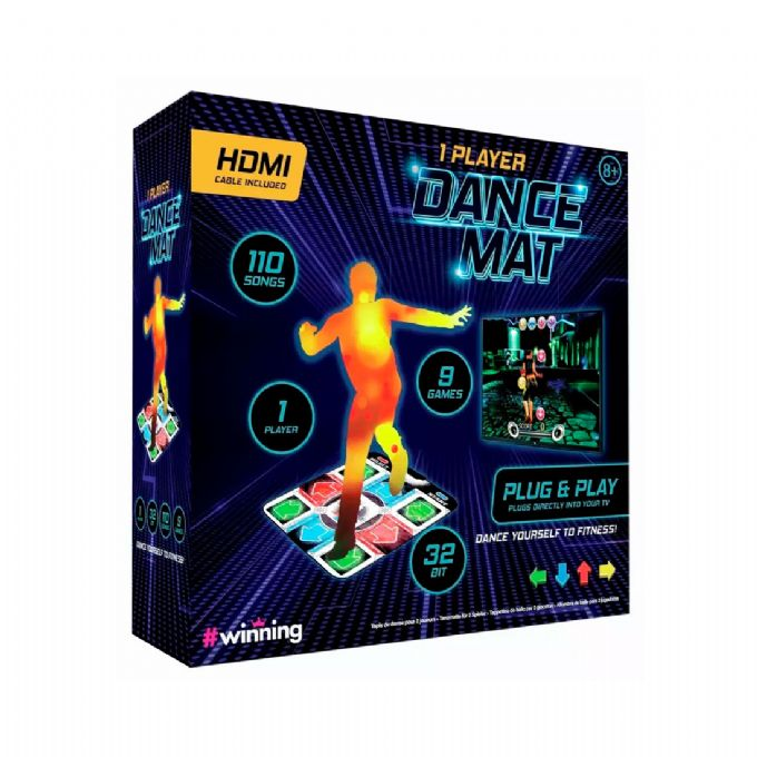 Interaktiivinen tanssimatto - yhden pelaajan version 1