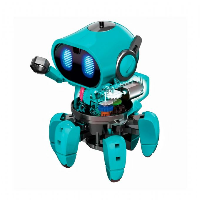 Interaktiv robot Tobbie, bl� version 4