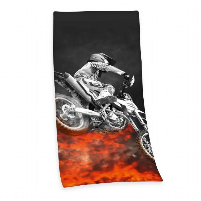Motocross-Handtuch 75x150 cm version 1