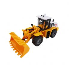 Gummihjullastare m/ljus och ljud 1:16 (friktion)