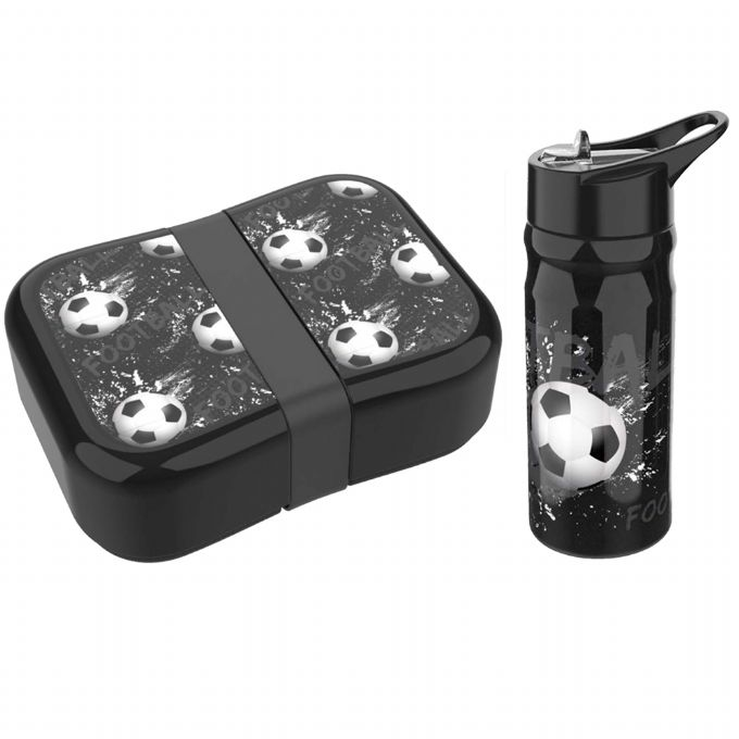 Soccer Sport Lunch Box and Water Bottle Set version 1