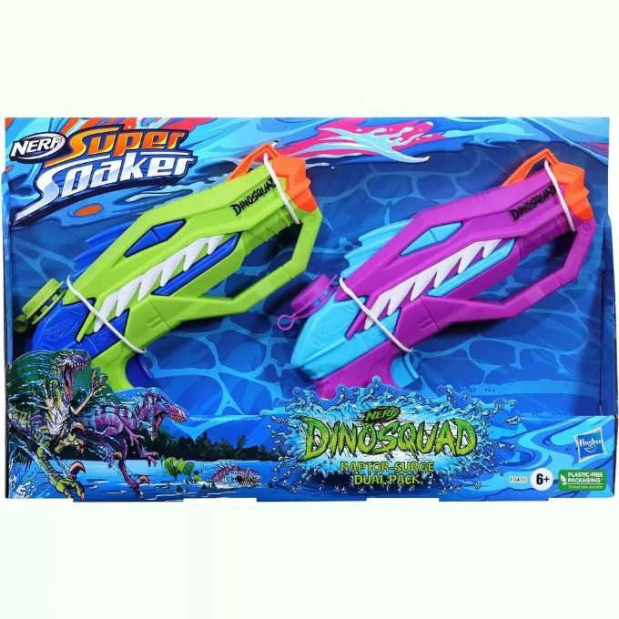 Nerf Super Soaker DinoSquad Raptor Surge version 2