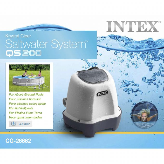 Krystal klart saltvannssystem QS200 version 2