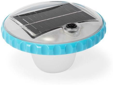 LED lamp, floating with solar cell version 1