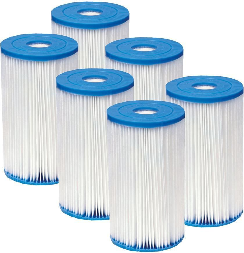 6 x Filter til intexpumpe type B Intex pumpe filter 29005