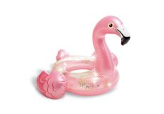 Flamingo Glitter Bath Ring 119x97cm