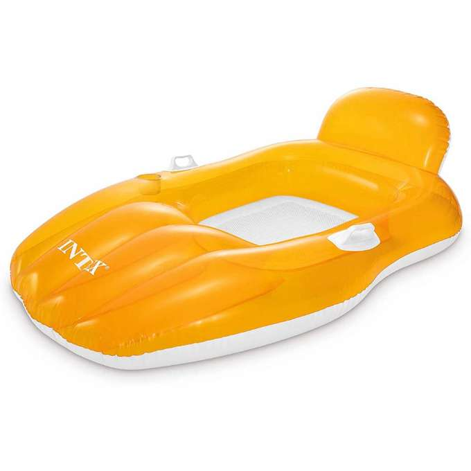 Pool Chill Float Lounge Orange 163x104cm version 2