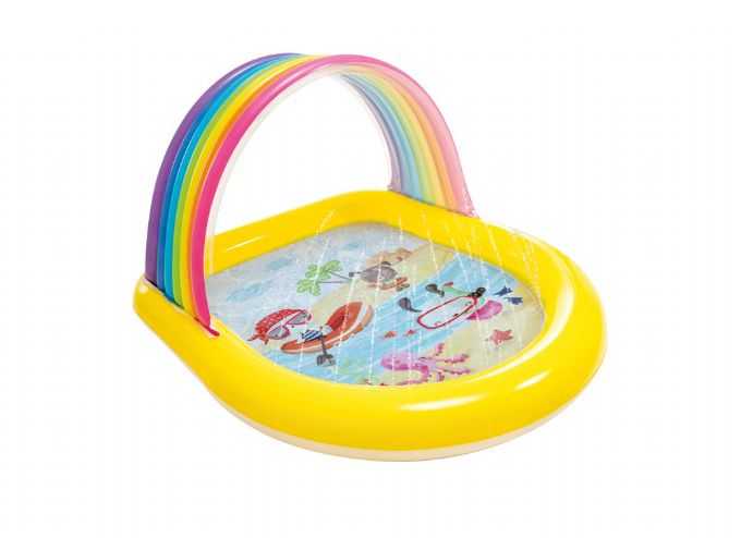 Rainbow Spray Children's Pool 84L 147x130x8 version 3