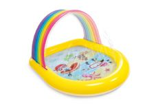 Rainbow Spray Children's Pool 84L 147x130x8