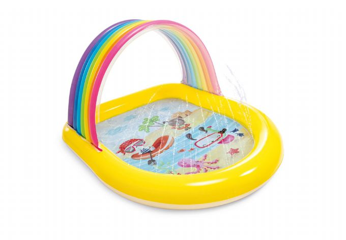 Rainbow Spray Children's Pool 84L 147x130x8 version 1