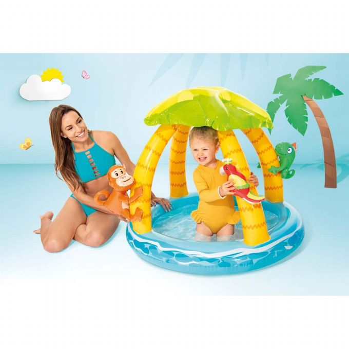Tropical  Children's pool 102x86cm version 2