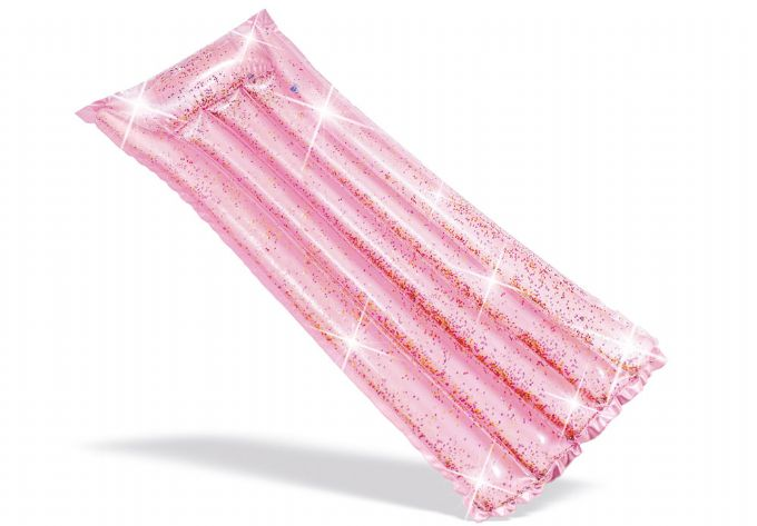 Pink Glitter Bath Air Mattress version 1
