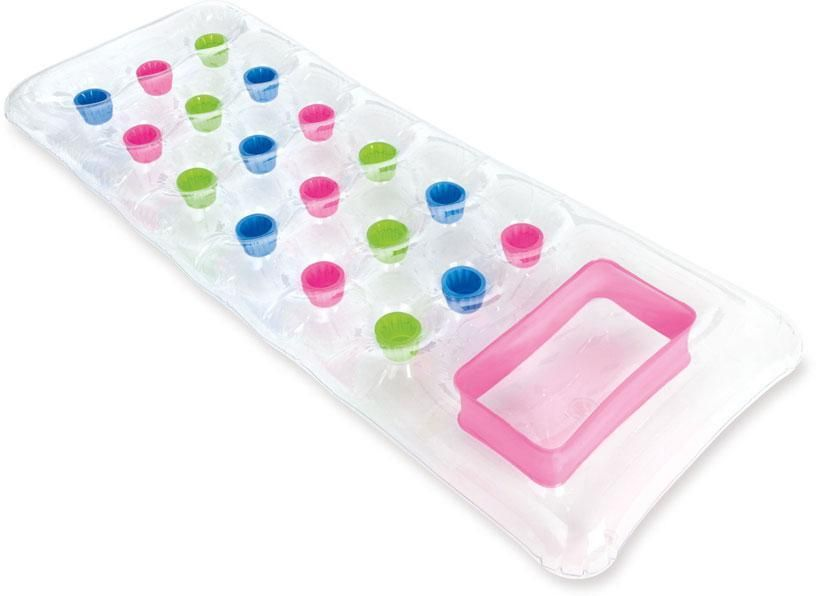 Suntanner badeluftmadras pink