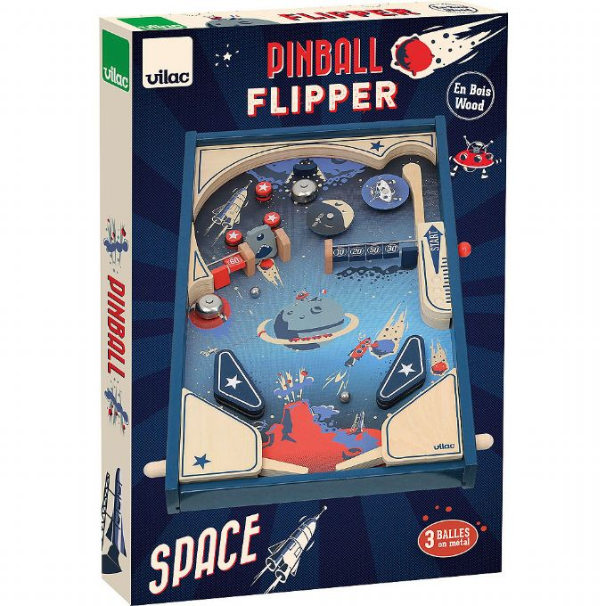 Vilac - Spil - Pinball - Space version 2
