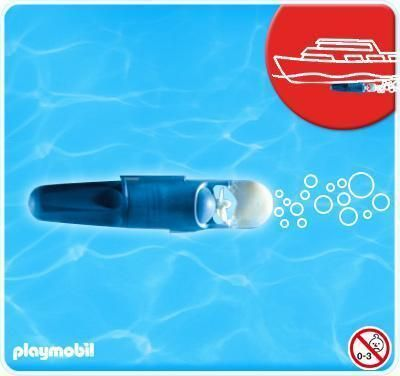 Underwater engine Playmobil engine for boats version 1