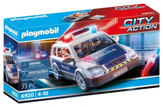 Police car with light and sound version 2