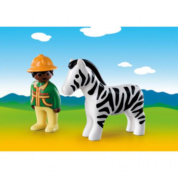 Puistonvartia ja Zebra version 1