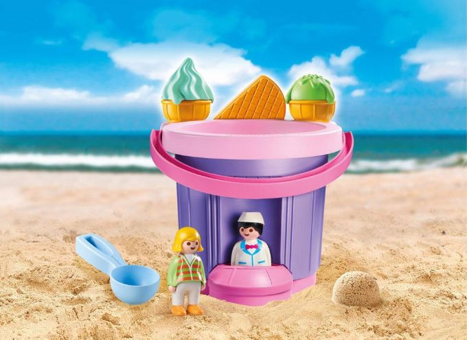 Ice Cream Shop Sand Bucket version 1