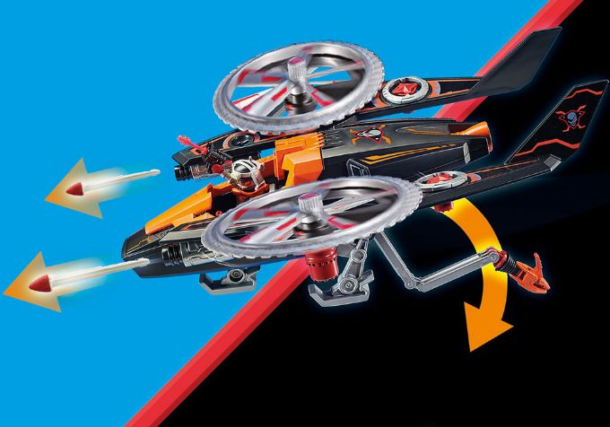 Galaxy pirate helicopter version 8