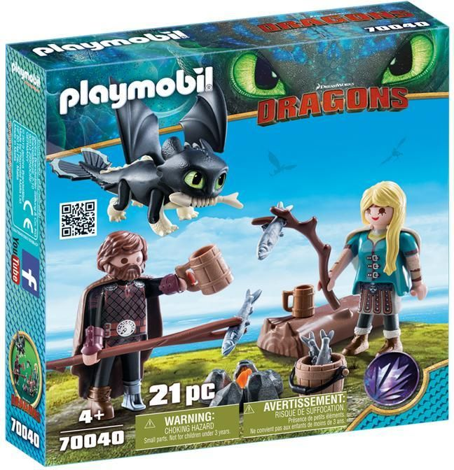 Hiccup and Astrid toy set version 2