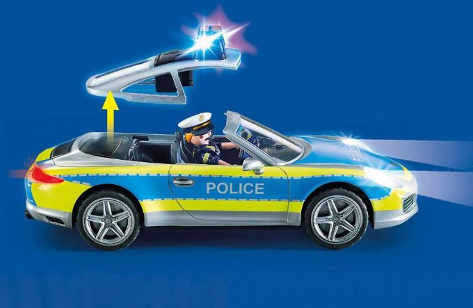 Porsche 911 Carrera 4S poliisi valkoinen version 4