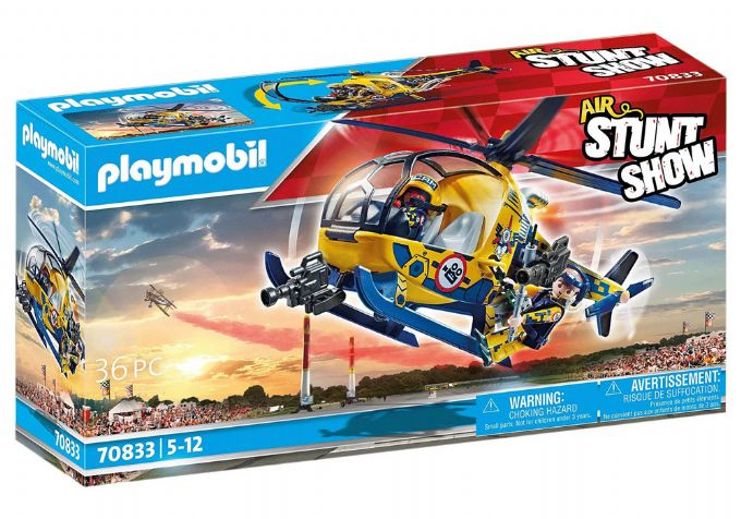 Air Stunt Show Helicopter with film crew version 2