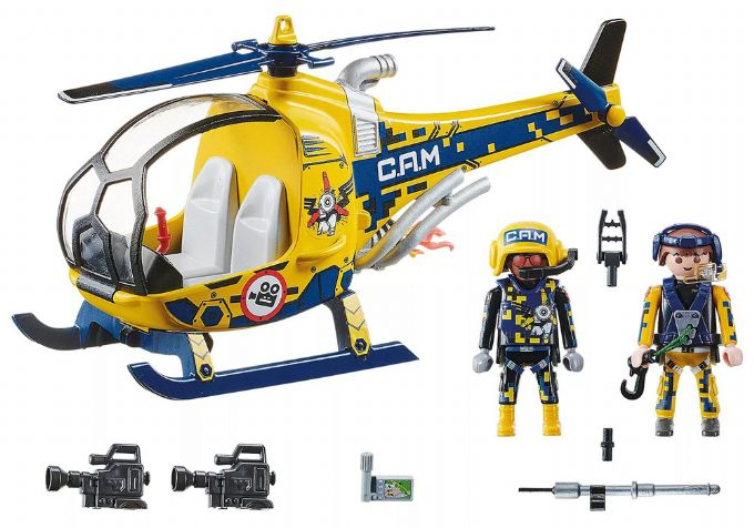 Air Stunt Show -helikopteri hahmousryhmn kanssa version 3