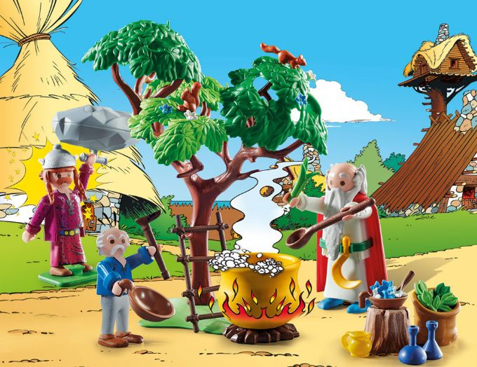 Asterix Miraculix med trylledrik version 3