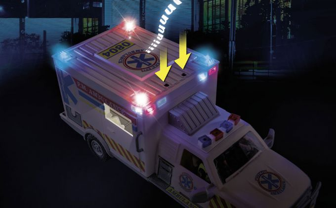 Emergency vehicle American ambulance version 7