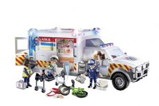 Emergency vehicle American ambulance