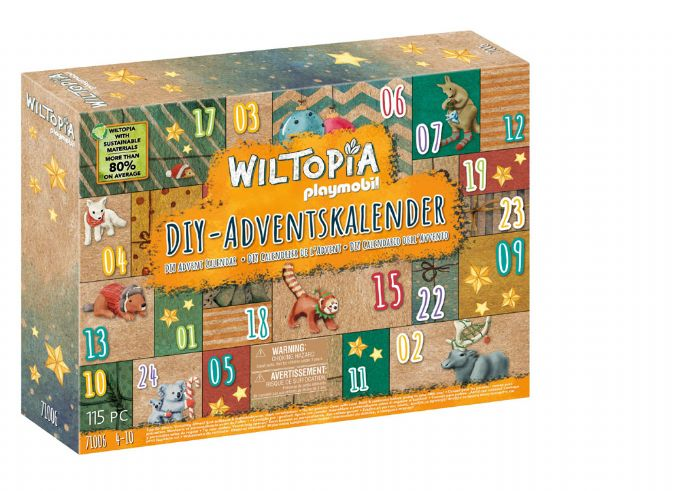 Wiltopia Christmas Calendar version 1